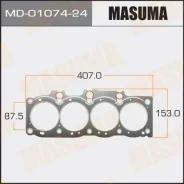 ��������� ������� ����� ��������� MD-01074-24 ��� Toyota ������������� Masuma ����� 11115-74080 11115-74081 11115-74120 11115-74070 5SFE 3SFE Graphite...