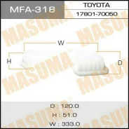 ������ ��������� MFA-318 ��� Toyota ������������� Masuma ����� 17801-70050 AY120-TY044 V9112-0022 A-195 MFA-318 AF0136 DFA3318 ����� � ������� � �����...