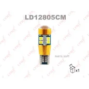 ����� ������������ LED W5W T10 12V W2,1x9,5d SMDx19 6200K CANbus Lynxauto LD12805CM LD12805CM ����