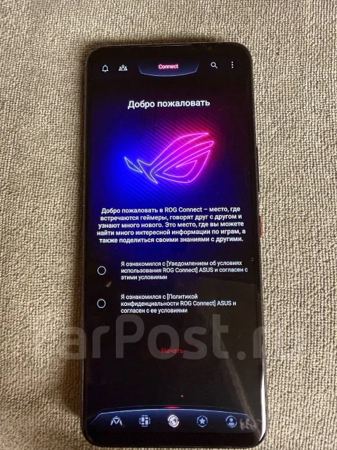 Asus ROG Phone 7. �/�, 256 ��, 3G, 4G LTE, 5G, Dual-SIM, NFC ����