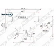 ���������� Infiniti G35 02-07 / Nissan Cedric 99-04 SAT ST-21082-AG200 ST21082AG200 ����