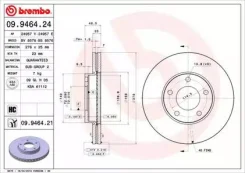 ���� ��������� UV Coated | ����� | Brembo 09.9464.21 09946421 ����