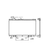 �������� ���������� ��������� Lexus GS 3.0 98- NRF 53467 - 53467 ����