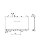 �������� ���������� ��������� Suzuki SX4 1.6 06- NRF 53580 - 53580 ����