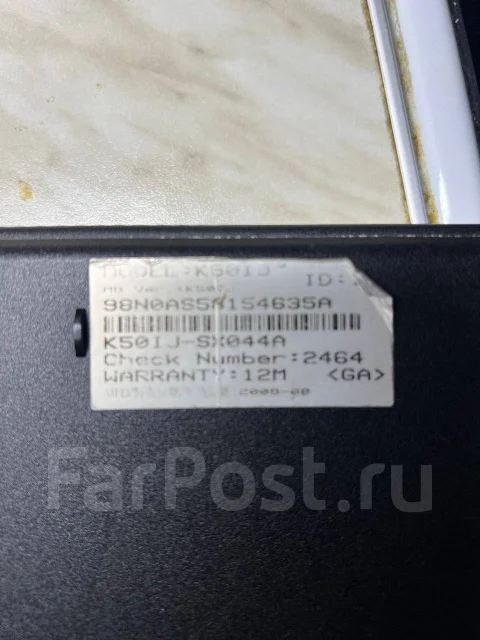 Asus K50IJ. 15.6", 2����, ��� 2048 ��, ���� 500���, WiFi: 1, Bluetooth: 1, ����������� �� 1��. ����
