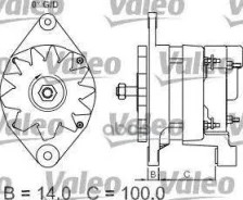 ��������� 24V 60A Valeo ���. 437352 437352 ����