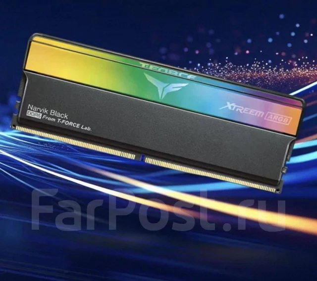 ����������� ������ TeamGroup Tforce Xtreem 16x2 (32 ��) CL32 6400 ��� ����