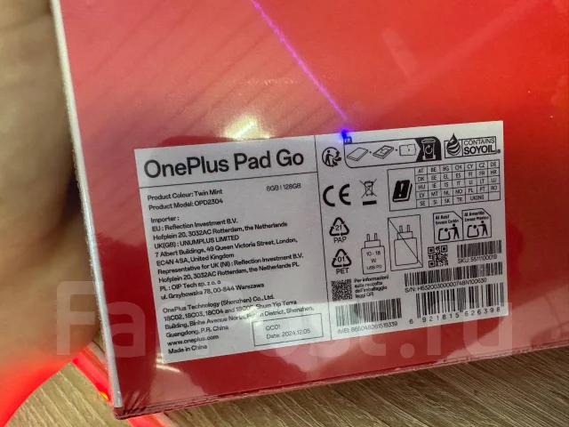 OnePlus Pad Go. 11 ������, ������ 128 �� ����