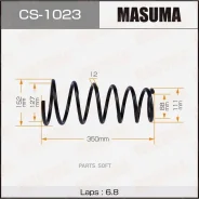 ������� �������� Masuma rear Corolla/ AE101, AE114 Masuma CS1023, ������ CS1023 ����