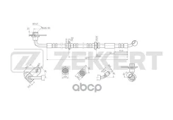 ����� ��������� �������� ������ Suzuki Grand Vitara (FT HT T TE TD) 98- Suzuki�Vitara (ET TA Zekkert ���. bs-9110 BS9110 ����
