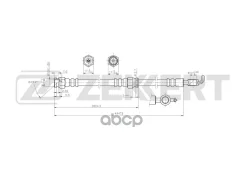 ����� ��������� ������ Mazda MX-6 92- 626 V 98- Xedos 6 92- Zekkert BS9106 BS9106 ����