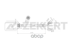 ����� ��������� ������ ������ Nissan Pathfinder (R51) 05- Zekkert BS9104 BS9104 ����