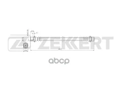 ����� ��������� ������ ������ Toyota�Yaris (P90) 05- Daihatsu Charade VI 11- Zekkert BS9144 BS9144 ����