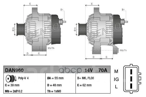 ��������� Denso ���. dan960 DAN960 ����