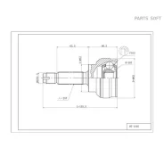 ���� Mitsubishi Lancer 05- Double-Force DFCV036 Double-Force DFCV036 DFCV036 ����