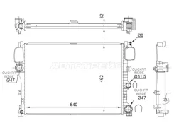 �������� Mercedes-Benz S-Class 09-13 / CL-Class 10-14 ST100051 ST100051 ����