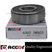 ��������� ��������� �������� � ��������. Accor 6302-2RS / 6302 6302RS 63022RS ����