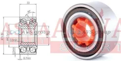 ��������� �������� �������. MRK/MBS 38BWD01/M3874W / 90369-38002 90369-38003 04422-20080 38BWD01 ����