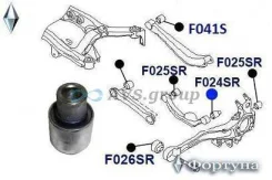 ����������� ���������� ���� ������ ��������. ������� F024SR / 20254-AE040 0801-B12R4 F024SR ����