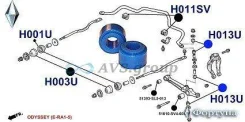 ������ ����� ������������� �������� ��������. ������� H013U / 51314-SM4-020 0307-032 ������� H013U ����