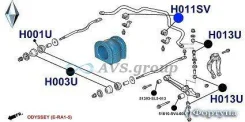 ������ ������������� �������� ��������. ������� H011SV / 51306-SX0-003 51306-SZ3-G01 H011SV ����