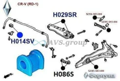 ������ ������������� ������ ��������. ������� H014SV / 52315-S10-023 O2140E H014SV ����