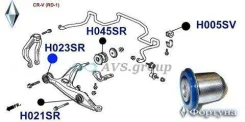 ����������� ������� ������ �������� �������� ����������. ������� H023SR / 51350-S47-013 51350-S10-000 H023SR ����