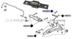 ����������� ������� �������� ����������� ������ �������. ������� H088S / 52390-SR3-000 52400SR3000 H088S ����