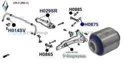 ����������� �������� ����������� ������ ������ ��������. ������� H087S / 52400-SR3-000 52395-SH3-004 H087S ����