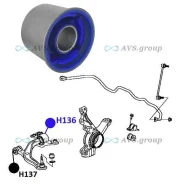 ����������� ������� ������ �������� �������� ������. ������� H136SR / 51350-SMA-903 51360-SMA-030 H136SR ����