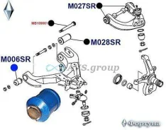 ����������� ������� ������ �������� �������� ��������. ������� M006SR / MB109684 MAB-012 M006SR ����