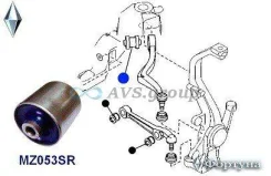 ����������� ������� ������� ������ �������� ��������. ������� MZ053SR / GJ6A-34-460B 0524-005 MZ053SR ����