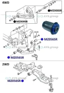 ����������� ������� ������ �������� ��������. ������� MZ056SR / S231-34-820 S24A-34-470 MZ056SR ����