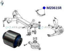����������� ����������� ������ ������ ��������. ������� MZ061SR / 0501-037 GJ6A-28-450 MZ061SR ����