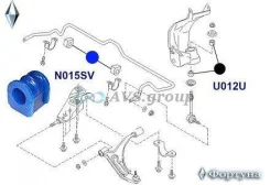 ������ ������������� �������� ��������. ������� N015SV / 54612-51E00 54613-4J505 N015SV ����
