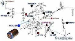 ����������� ������� ������ �������� ��������. ������� N012SR / 54560-01G00 54560-0F001 N012SR ����