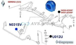 ������ ������������� �������� ��������. ������� N031SV / 54613-1C404 N21C23F N031SV ����