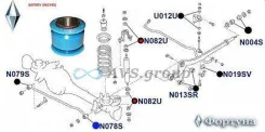 ����������� ���� ������ �������� ��������. ������� N078S / 54582-VC110 55135-01J01 N078S ����