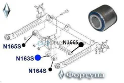 ����������� ���������� ���� ������ �������� ������. ������� N163S / 55120-2J000 55120-43U02 N163S ����