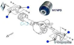����������� ������� ��������� ������������� �������� ��������. ������� N174PD / 54730-0W002 54720-0W002 N174PD ����