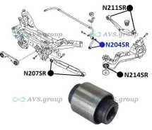 ���������� ���� ������������� ������ ��������. ������� N204SR / 55618-JD00A 55619-JD00A N204SR ����