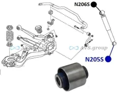 ����������� ������������ ������ �������� ������. ������� N205S / E6210-JG01A E6210-JD04A N205S ����