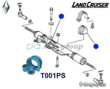 ����������� ������� ����� (� �����. 3 �� ). ������� T001PS / 45517-60010 44200-60090 T001PS ����