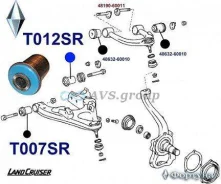 ����������� ������� ������ �������� �������� ������. ������� T012SR / 48655-60010 0101LC10DB T012SR ����
