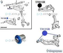 ����������� ������� ������ �������� ��������. ������� T011SR / 48061-26040 48061-26050 ������� T011SR ����