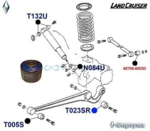 ����������� ����������� ������ ������ ��������. ������� T023SR / 48702-60050 48702-60060 T023SR ����