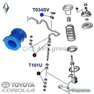 ������ ������������� �������� ��������. ������� T034SV / 48815-12180 T21280F T034SV ����