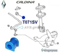 ������ ������������� �������� ��������. ������� T071SV / 48815-30040 Asbto-1002 T071SV ����