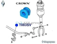 ������ ������������� �������� ��������. ������� T083SV / 48815-30480 CVT-65 T083SV ����