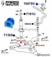 ������ ������������� �������� ��������. ������� T097SV / 48815-60100 TSB-729 T097SV ����